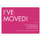 Bold I've Moved Moving Announcements Image 1 of 6